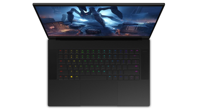Top view of the Razer Blade 15