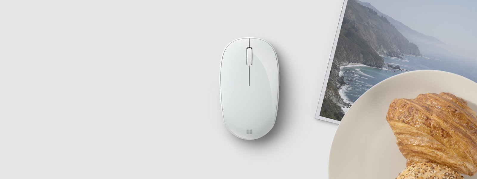 Ποντίκι Microsoft Bluetooth® Mouse σε χρώμα λευκό του πάγου