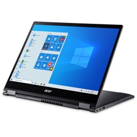 Right front view of Acer Spin 5 SP513-54N-56M2 Laptop in display mode