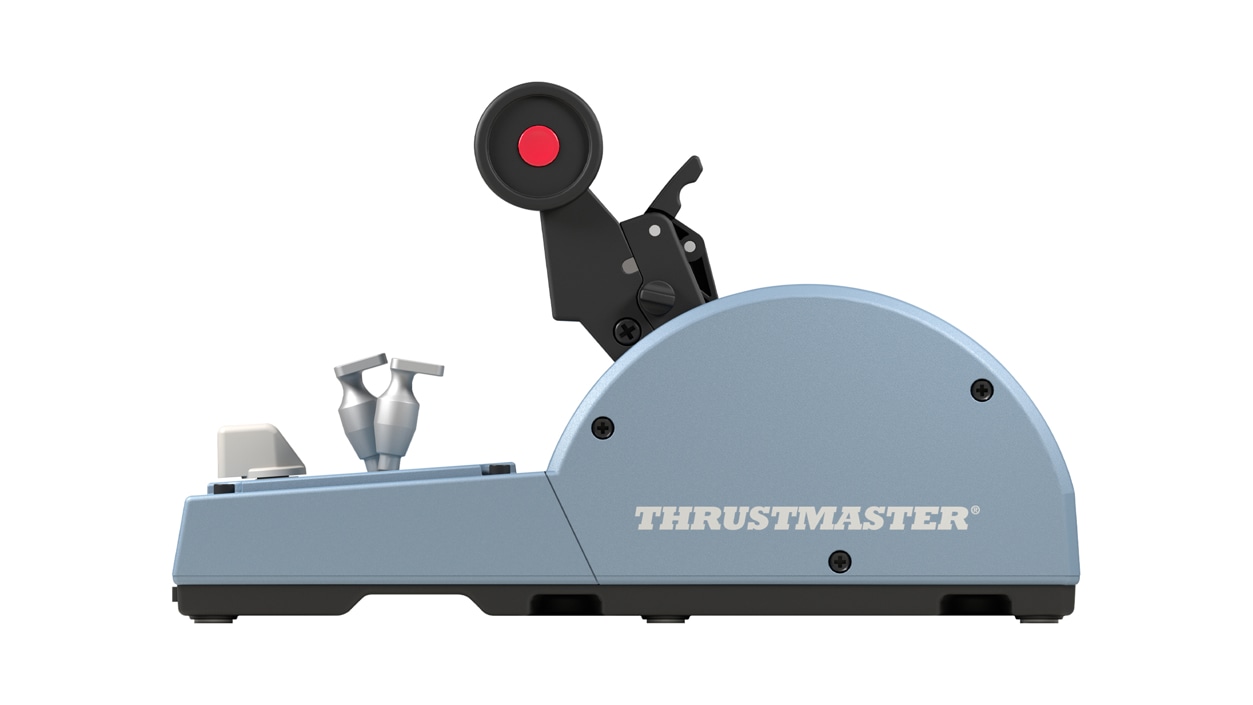 Thrustmaster TCA Quadrant Airbus Edition Side View 
