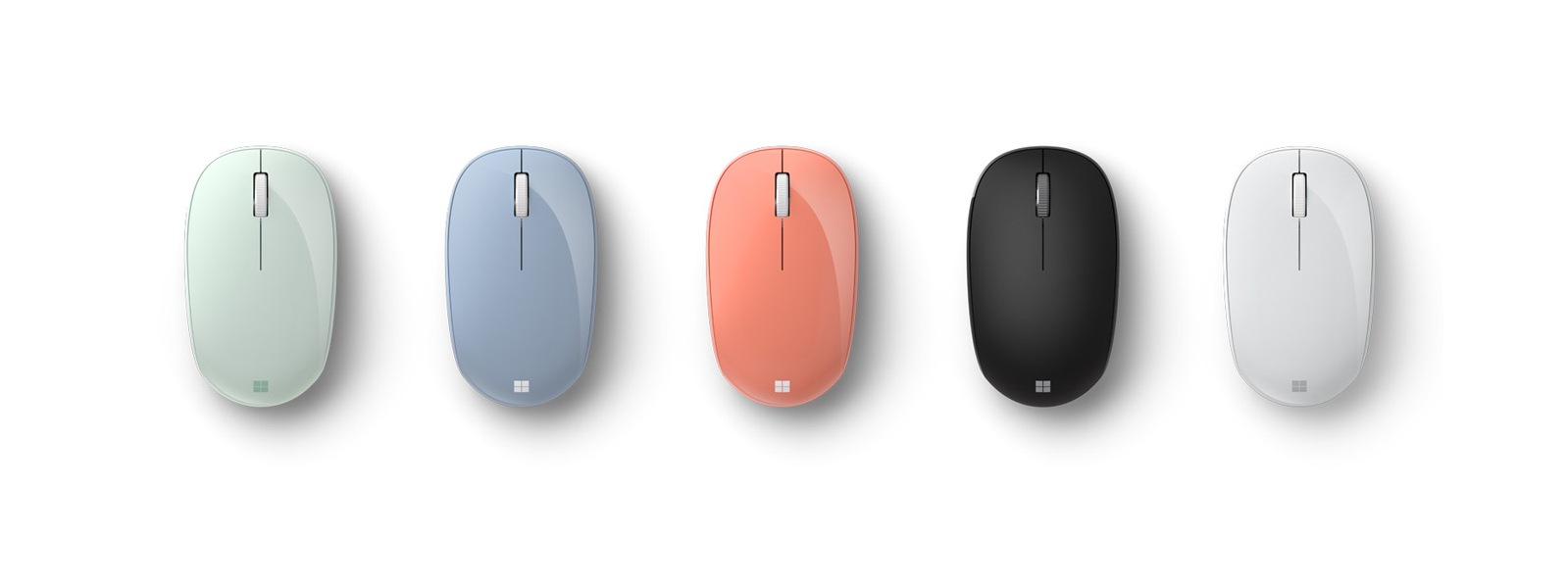 Microsoft Bluetooth® Mouse in multiple colours