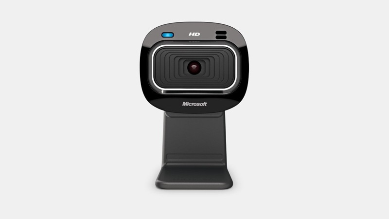 LifeCam HD-3000 web kamerasının önden görünümü
