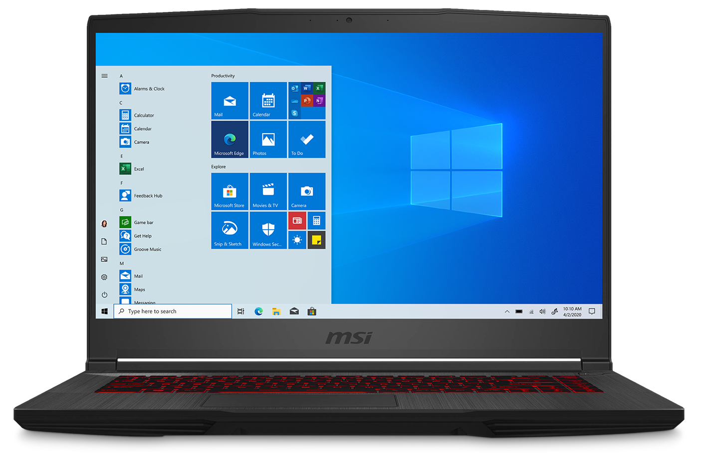 Buy MSI GF65 Thin 10SDR-675 Gaming Laptop - Microsoft Store