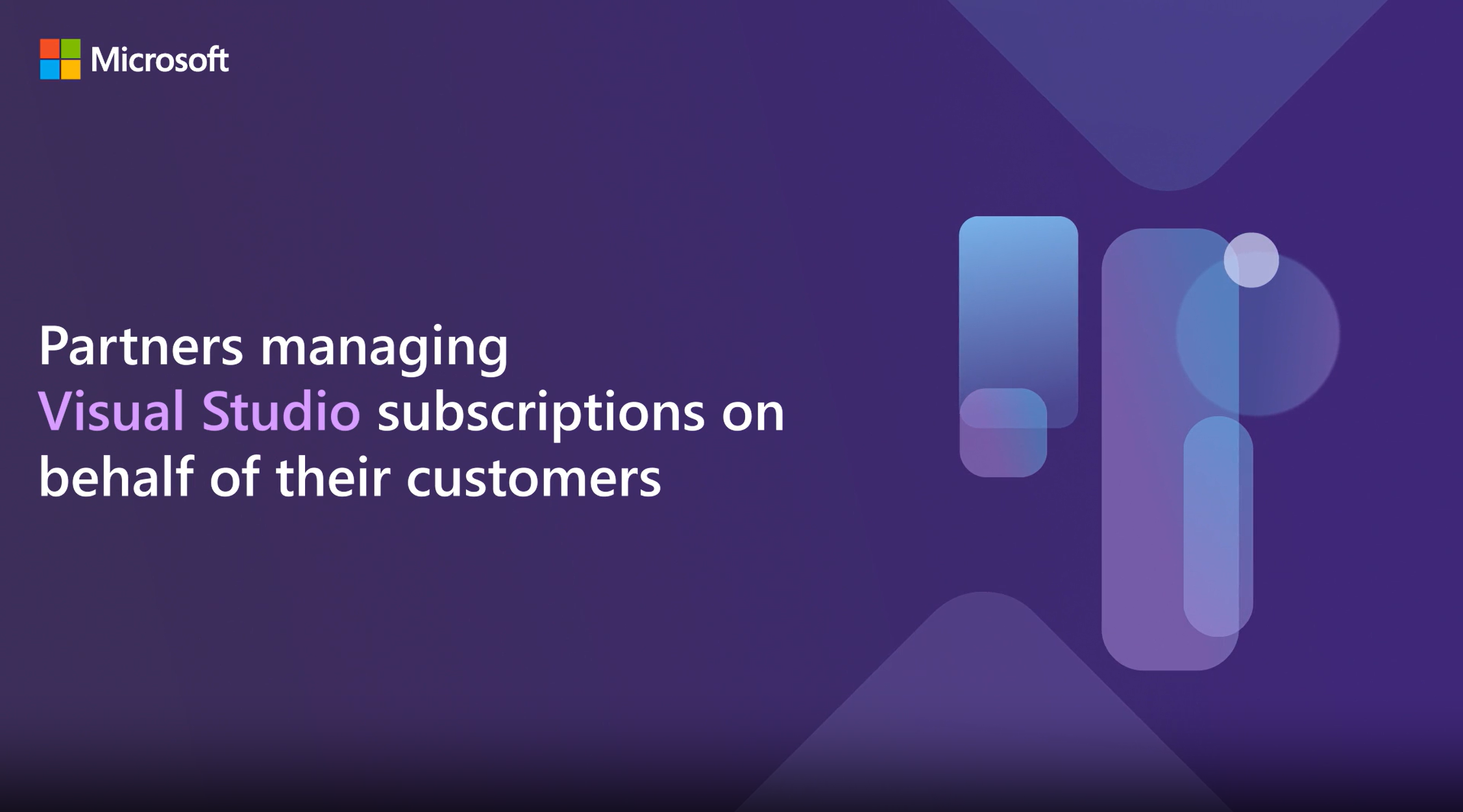 Partners managing Visual Studio subscriptions for customers | Microsoft  Learn