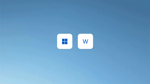 Obrazovka systému Windows 11 s otevřeným oknem pro vyhledávání