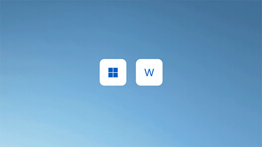 Εμφάνιση εφέ κίνησης πατώντας ταυτόχρονα δύο κουμπιά, το πλήκτρο των Windows και το πλήκτρο W και άνοιγμα του πίνακα γραφικών στοιχείων.