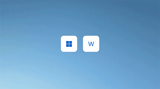 Arama penceresinin açık olduğu Windows 11 ekranı