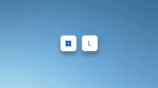 Πλήκτρο των Windows και πλήκτρο L