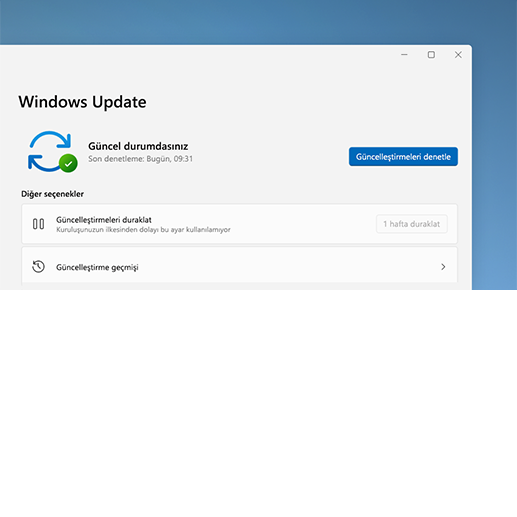 Windows güncelleştirmesi
