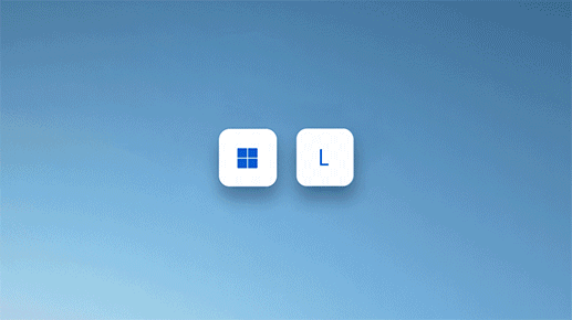 Phím Windows và phím chữ L