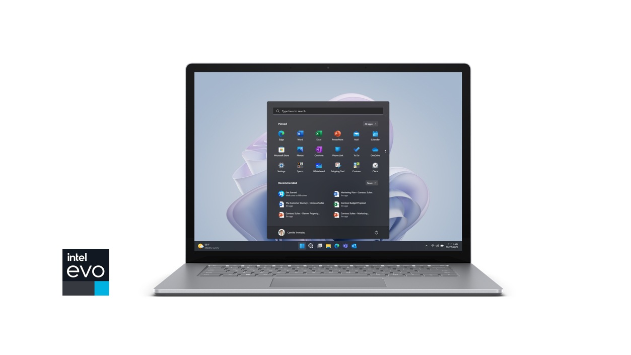 Microsoft Surface Laptop 5 - Ordinateur Portable (Windows 11, écran tactile  15, Processeur Intel EVO Core i7, 16 Go RAM, 512 Go SSD, Clavier Français