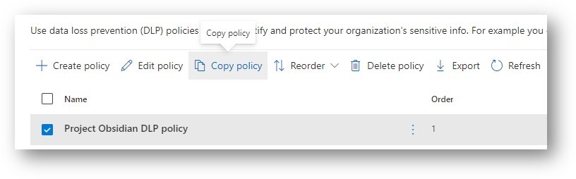 Admins can easily edit the policy and rule configuration as required using the policy setup wizard, then save the new policy.