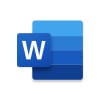 Microsoft Word icon.