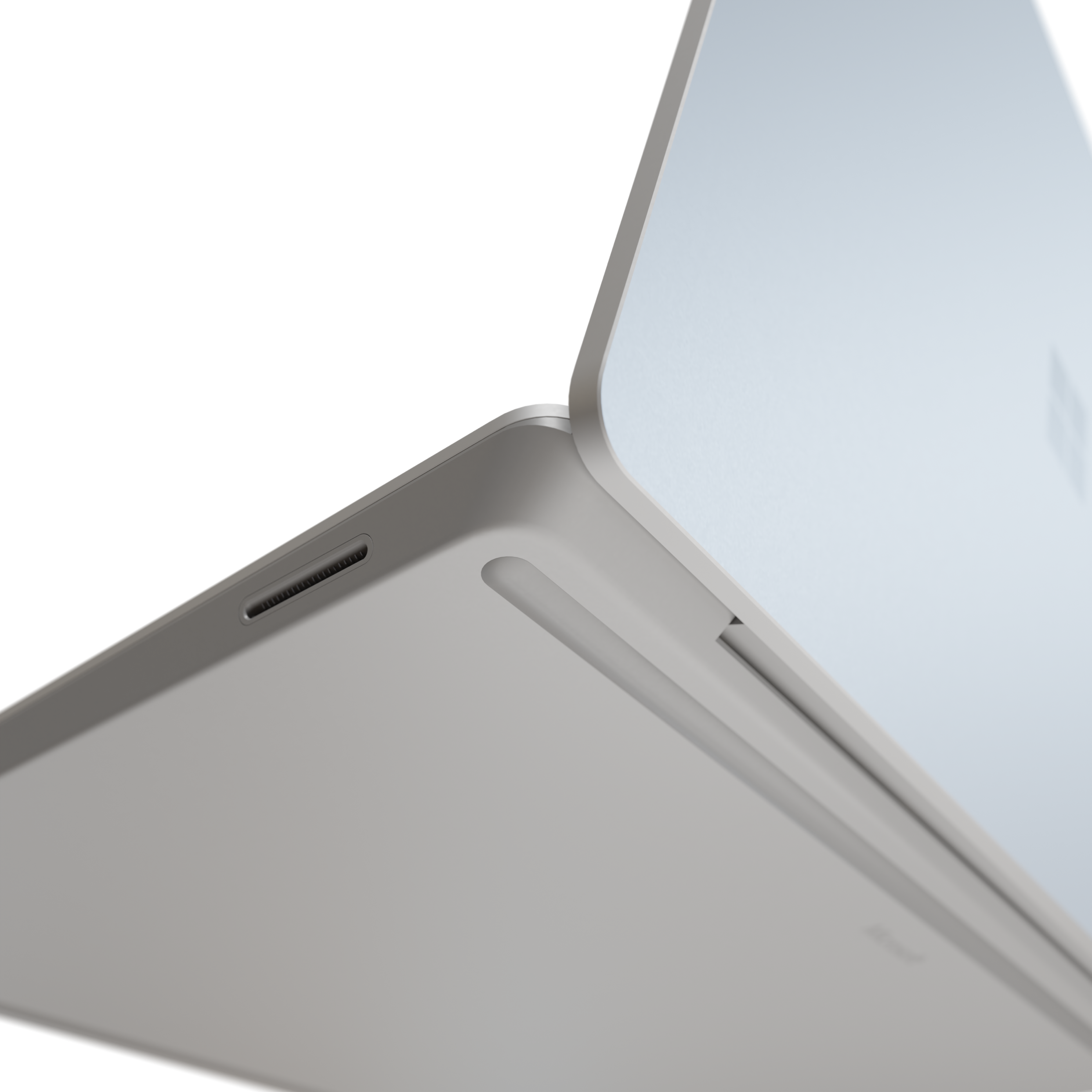 Surface Laptop Go 2 & 3 交換用滑り止め脚部 - プラチナ