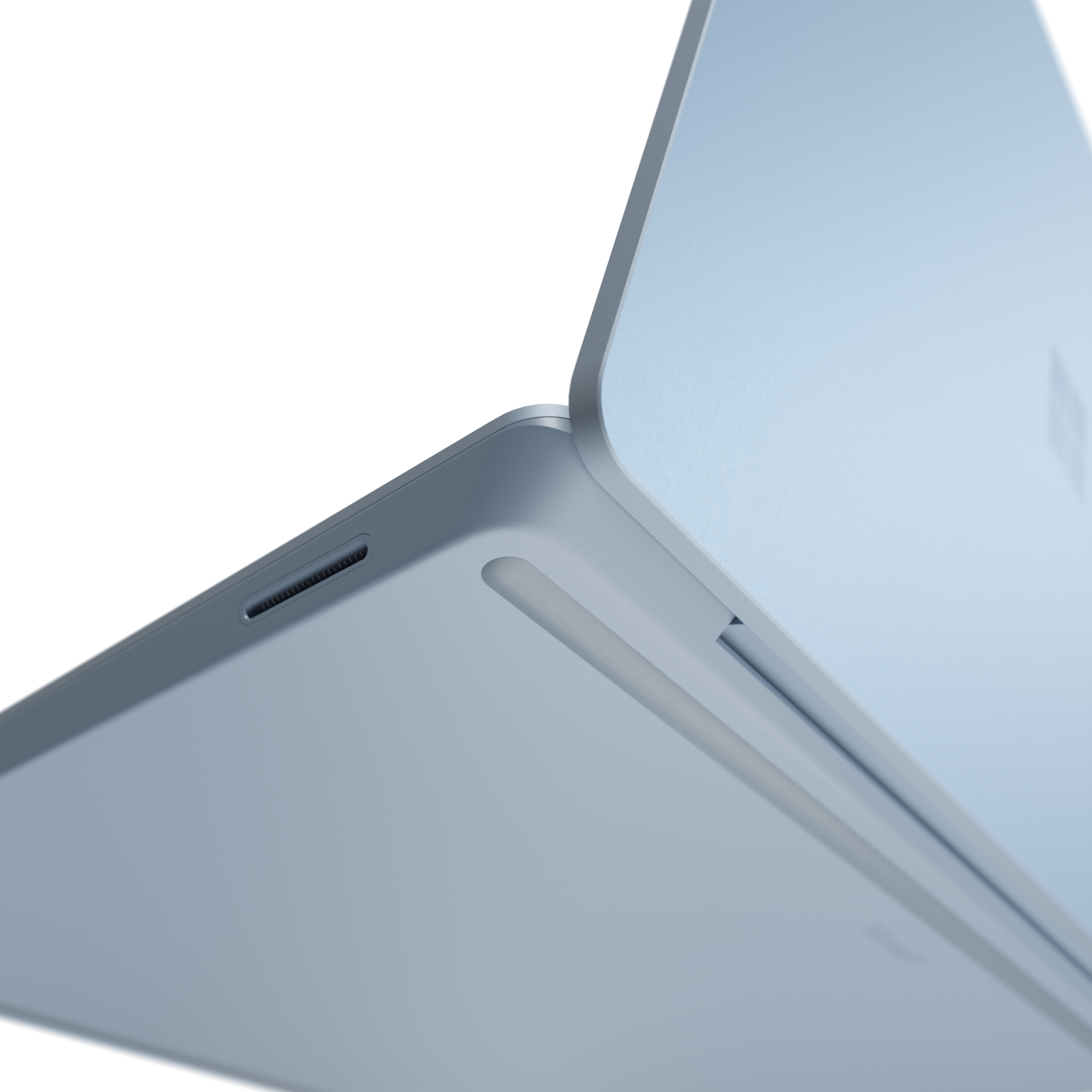 Surface Laptop Go 2 & 3 交換用滑り止め脚部 - アイス ブルー