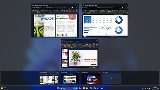 Benutzerdefinierter Desktop in Windows 11