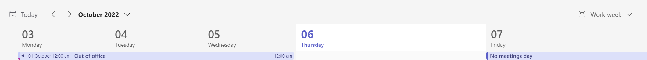 We understand that our user's focus is more inclined towards today and tomorrow's events when on calendar (for week and workweek view). With this release, today and tomorrow will have more room within the calendar grid compared to other days.