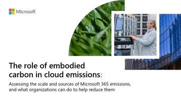The whitepaper titled The role of embodied 
carbon in cloud emissions.