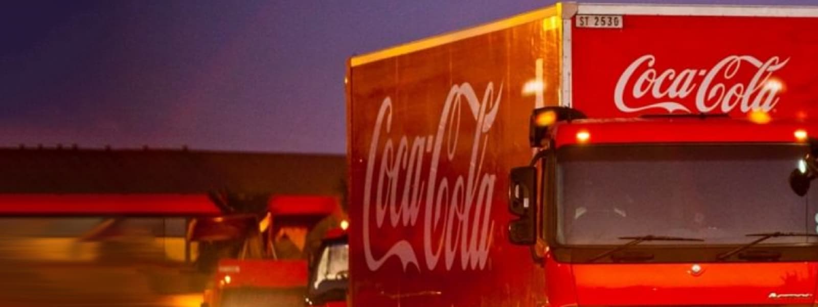 A Coca-Cola truck