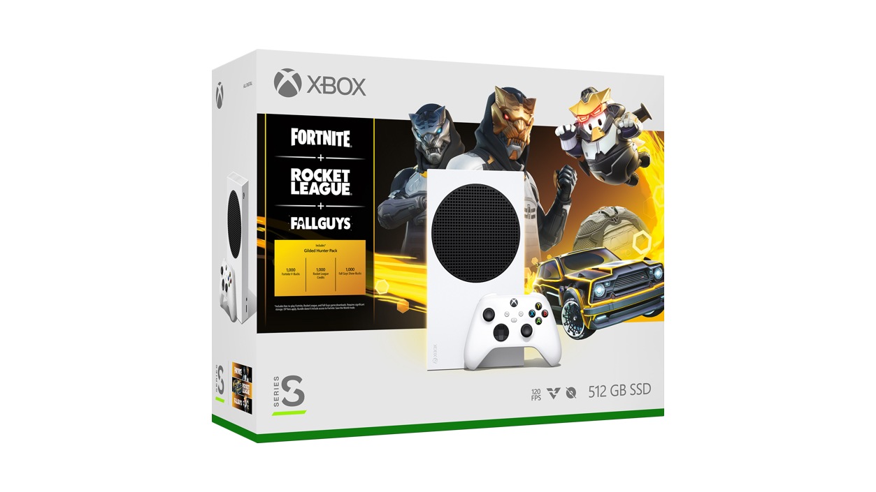 Microsoft Xbox Series S Gilded Hunters Bundle - Includes Xbox Wireless  Controller - Up to 120 frames per second - 10GB RAM 512GB SSD - Experience  high