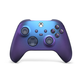 Front view of the Xbox Wireless Controller – Stellar Shift Special Edition.