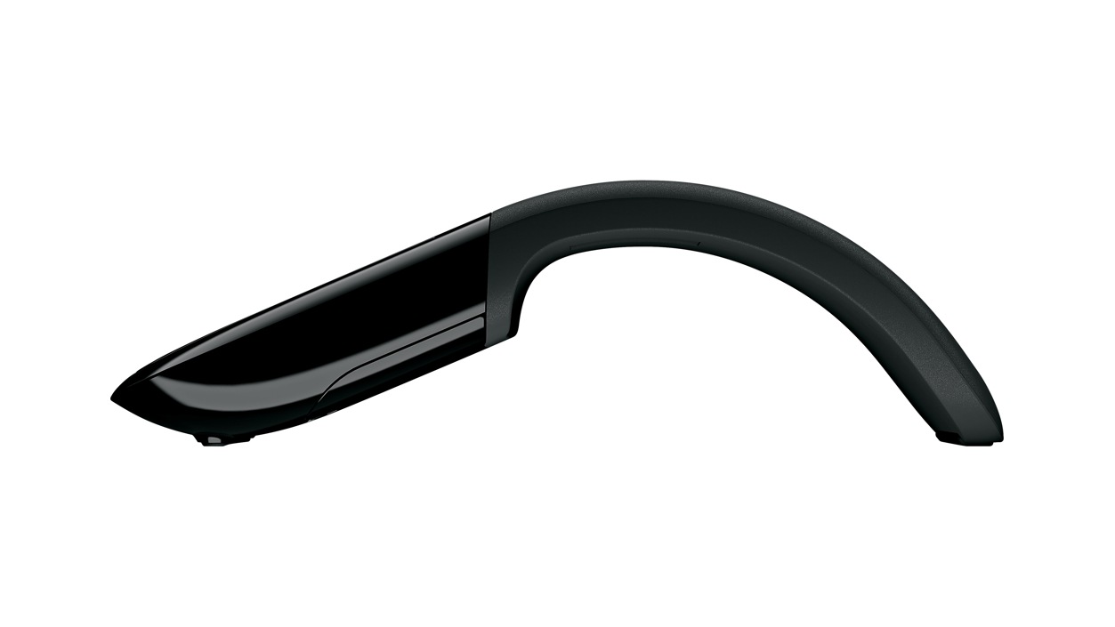Arc Touch Mouse (Black) - Side view