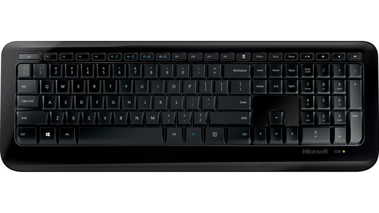 microsoft wireless keyboard 850 without first connect