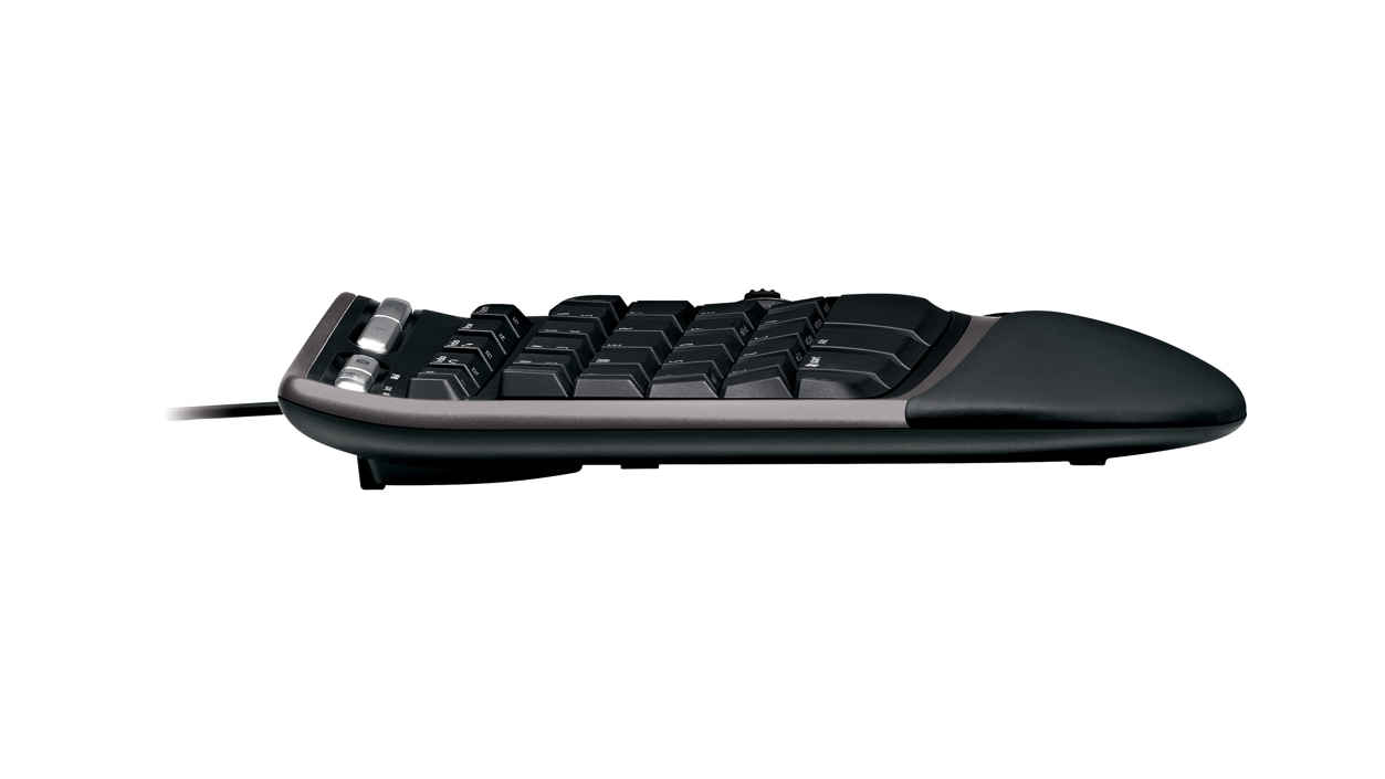 Natural Ergonomic Keyboard 4000 - Side view