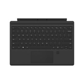 Surface Pro 4 Type Cover with Fingerprint ID (Onyx) - top view