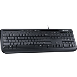 Clavier Microsoft Wire keyboard 600 - Label Emmaüs