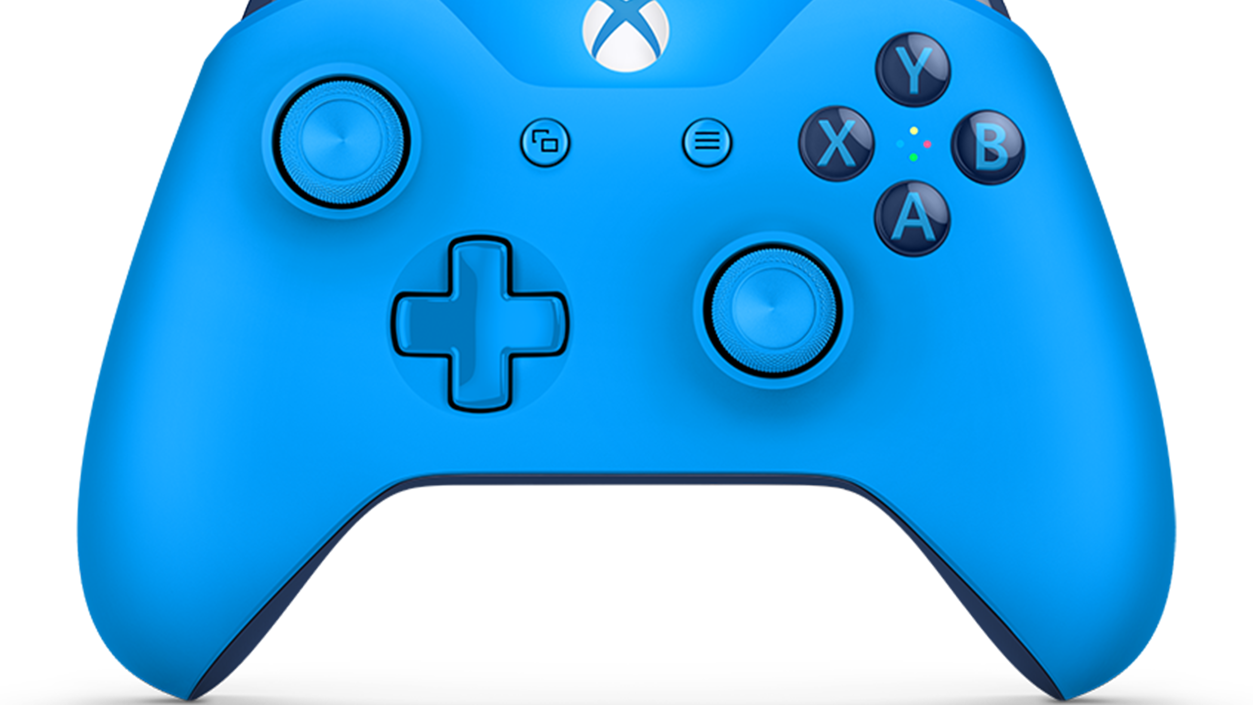 Microsoft Xbox One Branded Controller (Vortex) Light Blue