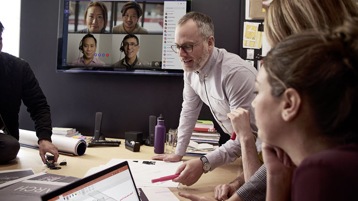 Enabling hybrid work internally at Microsoft with ‘digital fabric’ Microsoft Teams