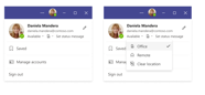 Microsoft Teams Set Your Work Hours And Location Thibault Chatiron