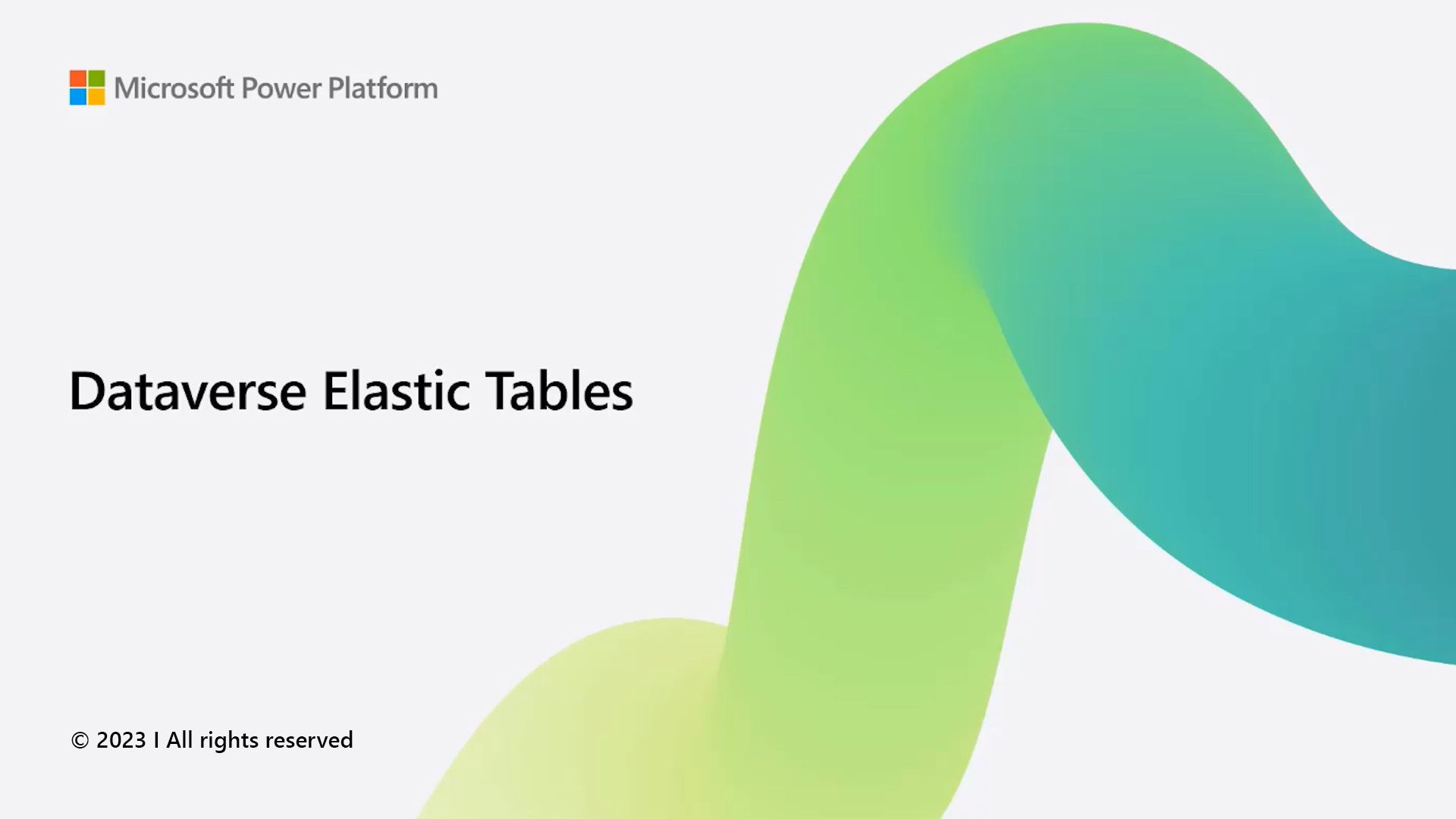 Create and edit elastic tables - Power Apps