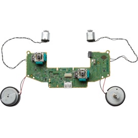 Overhead view of Replacement PCBA and Motor Assembly for Xbox Wireless Controller