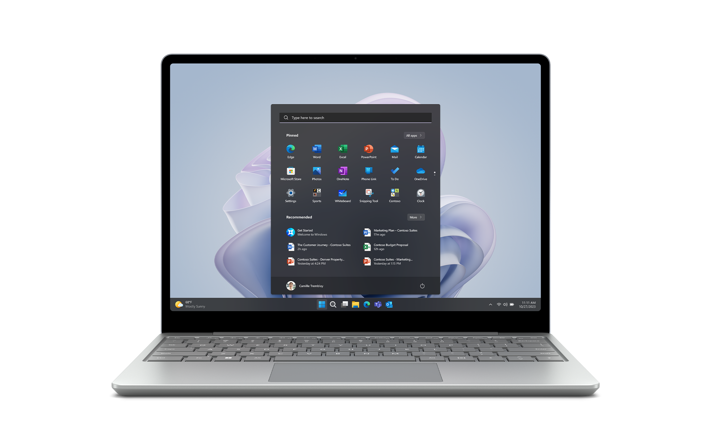 法人向け Surface Laptop Go 3- 第 12 世代 Intel® Core™ i5、8 GB RAM、128 GB UFS
