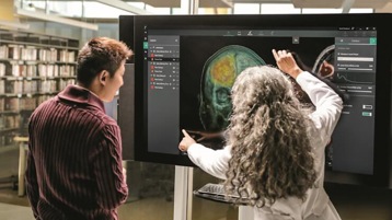 Leveraging advances in AI in a healthcare setting