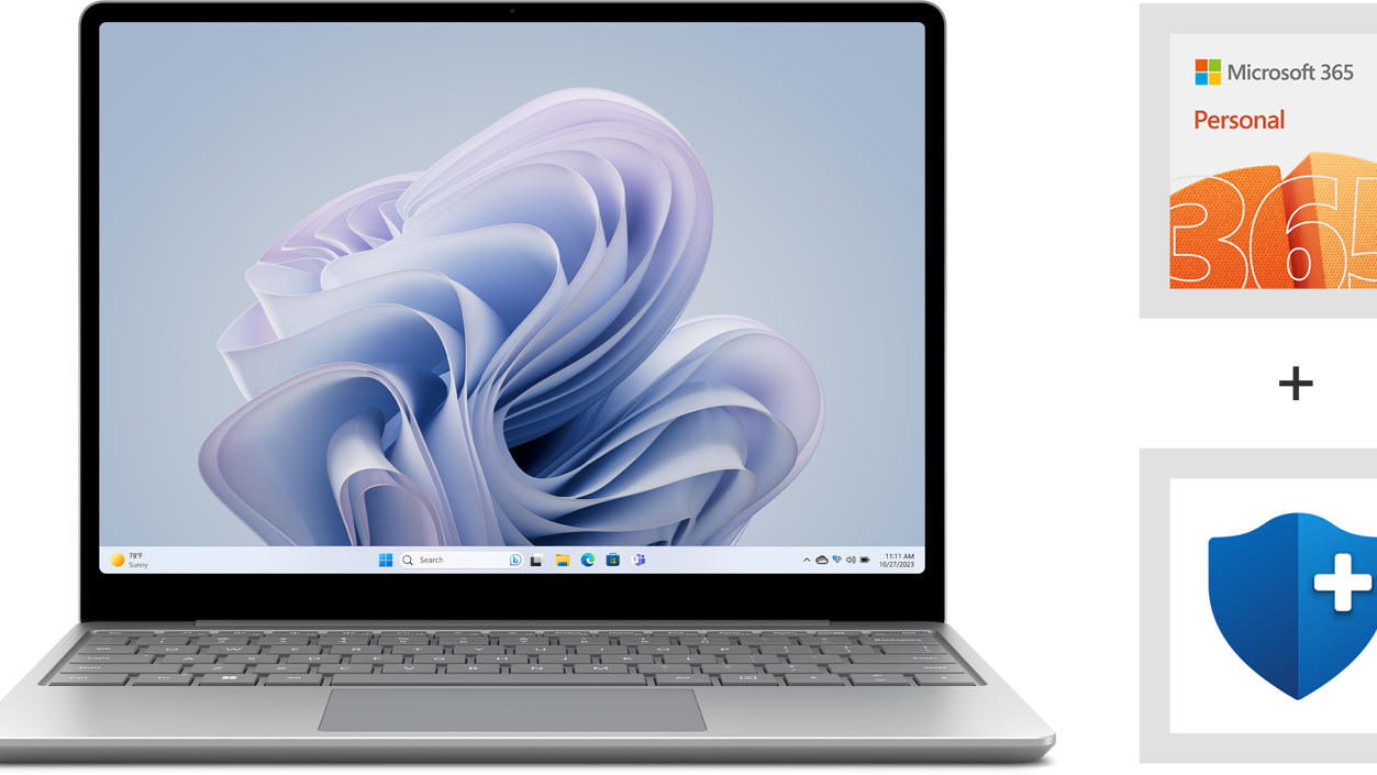 Surface Laptop Go 3 Essentials Bundle