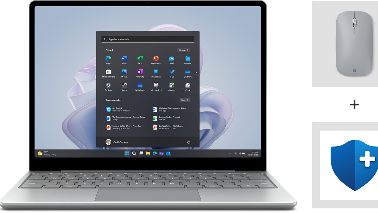 Surface Laptop Go 3 for Business Essentials Bundle