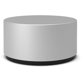 Surface Dial の詳細を示したクローズアップ