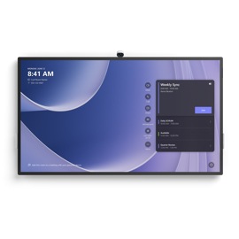 A front view of Surface Hub 3 85”.