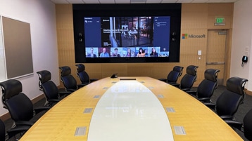 Transforming the executive boardroom meeting experience at Microsoft with Microsoft Teams Rooms