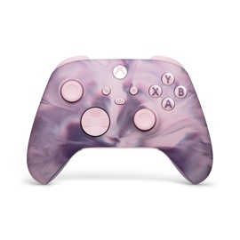 Front angle of the Xbox Wireless Controller – Dream Vapor Special Edition.
