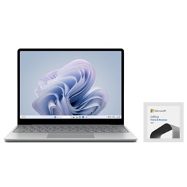 プラチナの Surface Laptop Go 3 と Office Home & Business 2021