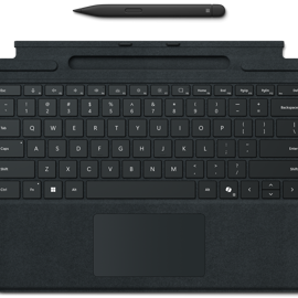 法人向けスリム ペン 付き Surface Pro キーボード- バックライト付き 