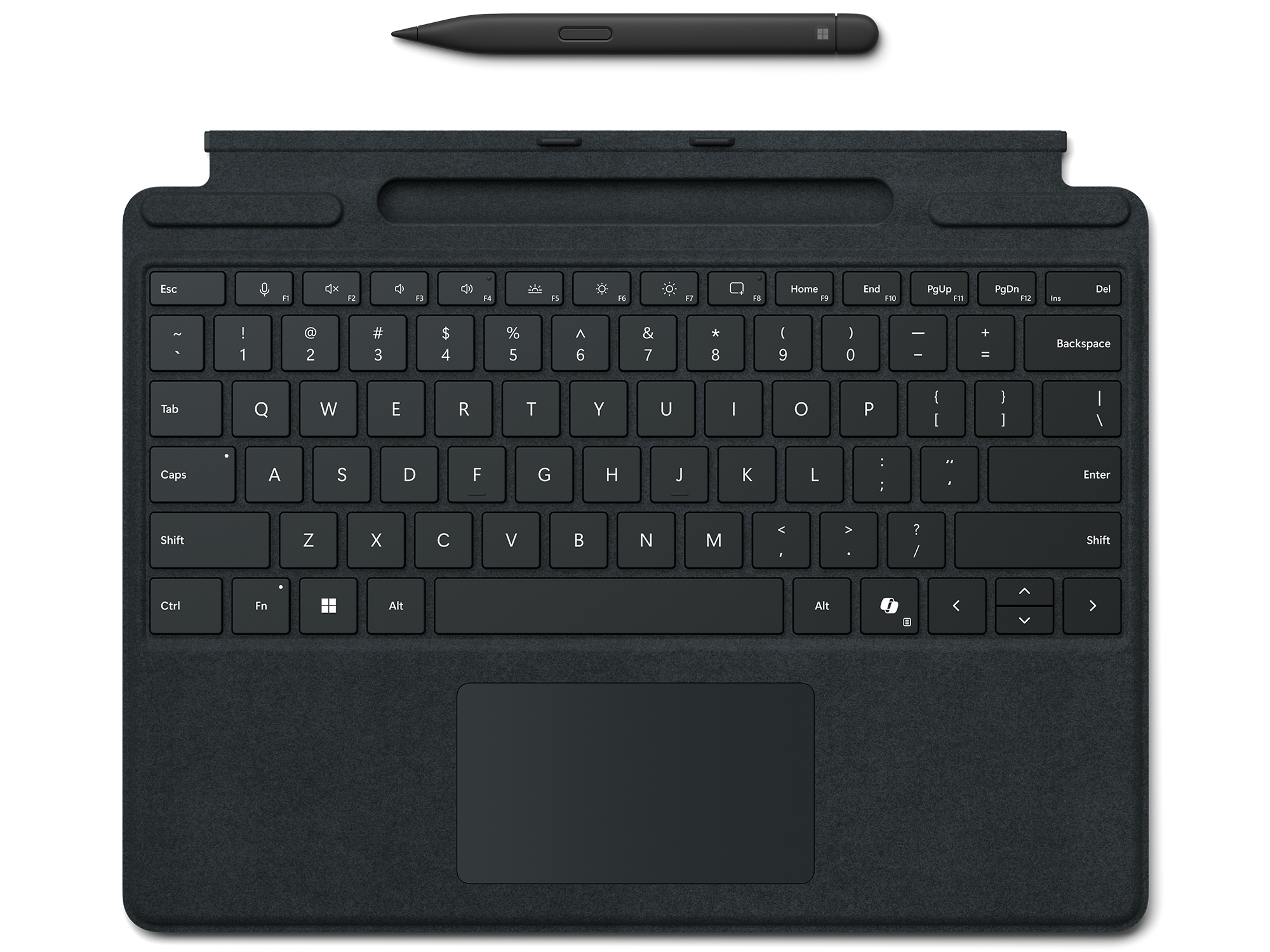 法人向けスリム ペン 付き Surface Pro キーボード - ブラック