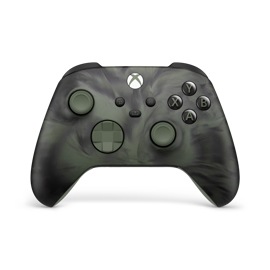 Xbox Wireless Controller – Nocturnal Vapor Special Edition: Schrägansicht von vorne.