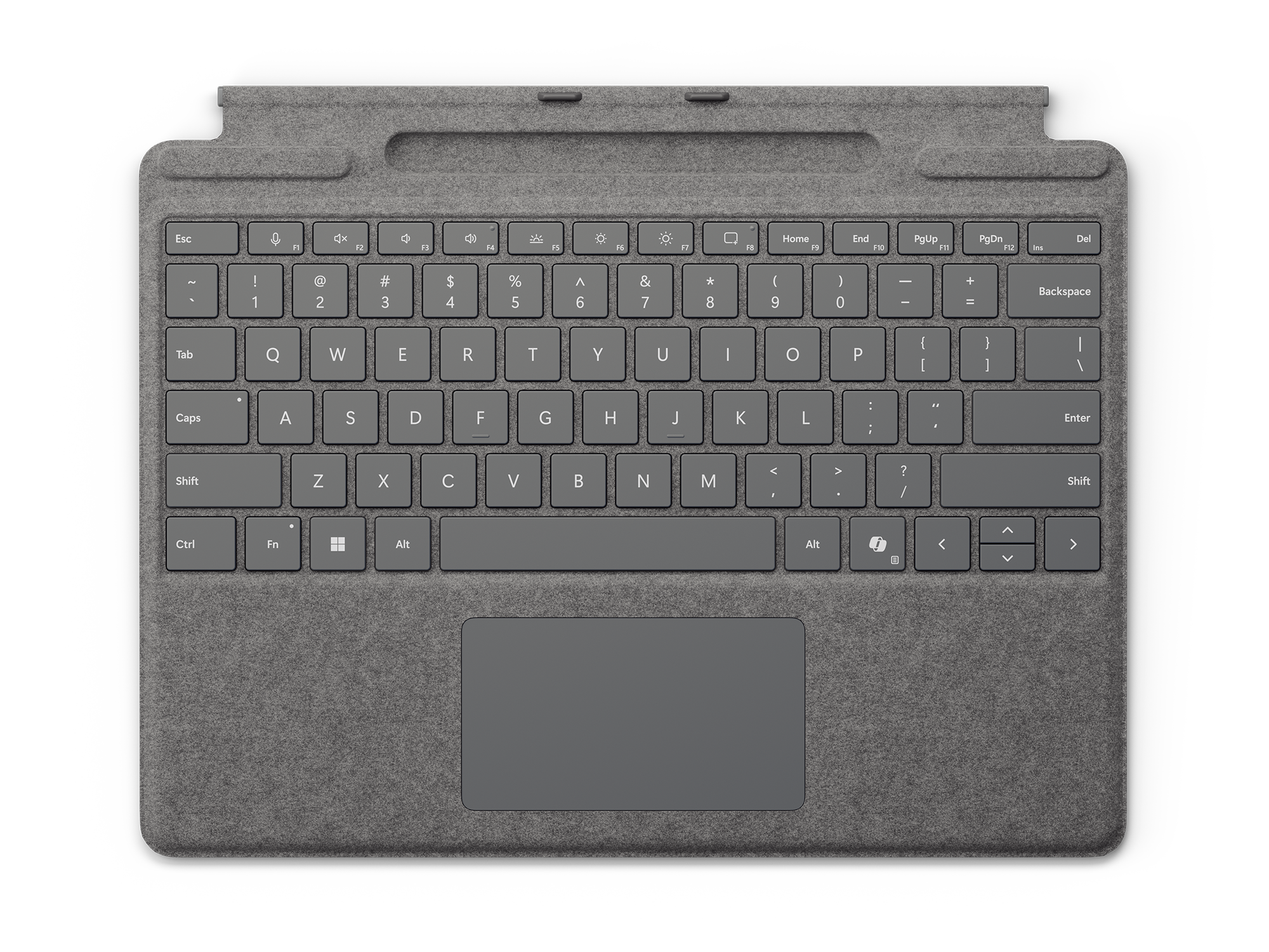 Surface Pro キーボード（ペン収納付き/スリム ペン別売り）- バックライト付きキー搭載カバー | Microsoft Store 日本