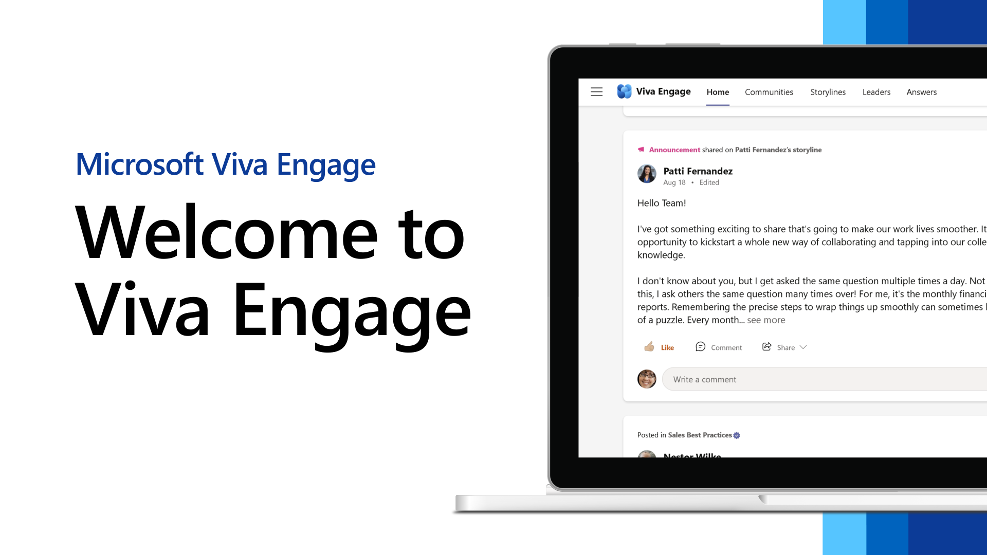 Начало работы с Viva Engage - Служба поддержки Майкрософт