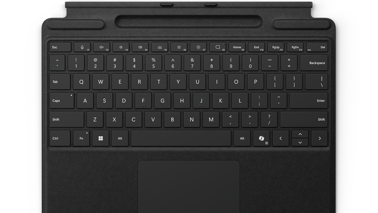 Surface Pro Keyboard with Slim Pen - Cover with Backlit Keys 